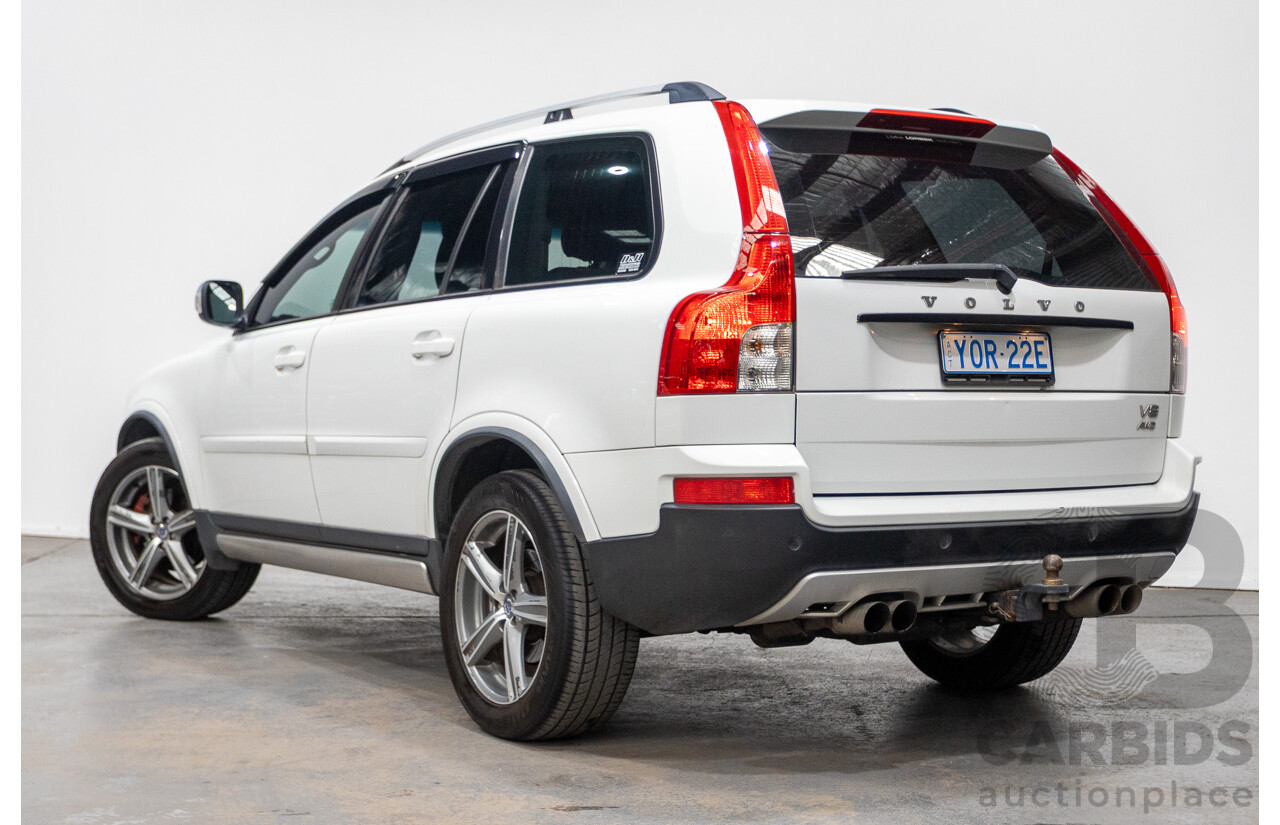 11/2010 Volvo XC90 V8 R-Design (4x4) MY11 4d Wagon Ice White V8 4.4L