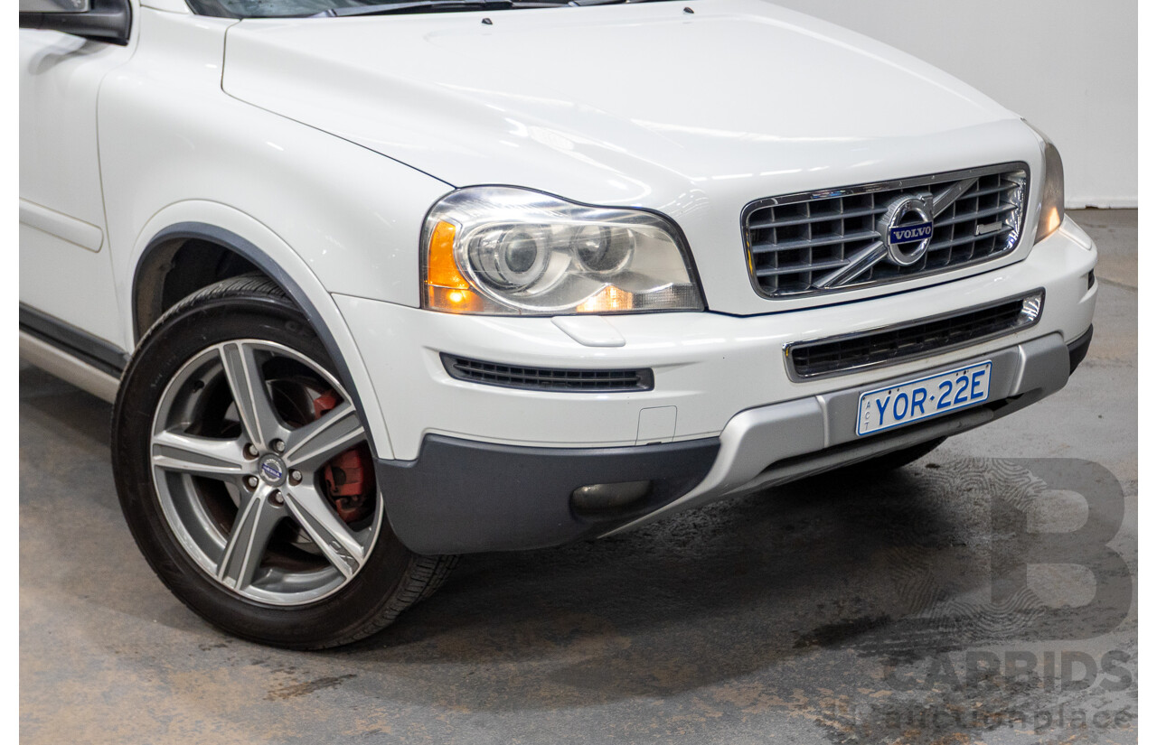 11/2010 Volvo XC90 V8 R-Design (4x4) MY11 4d Wagon Ice White V8 4.4L