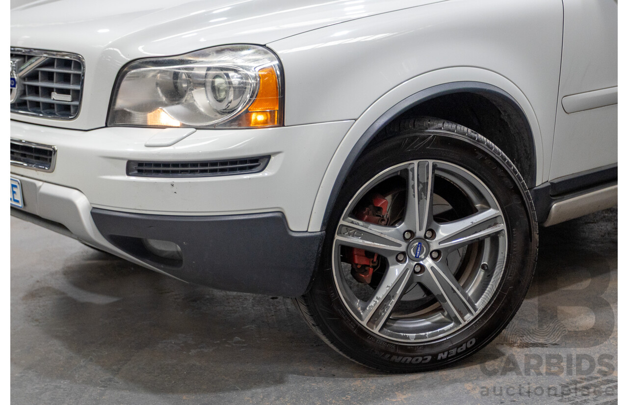11/2010 Volvo XC90 V8 R-Design (4x4) MY11 4d Wagon Ice White V8 4.4L