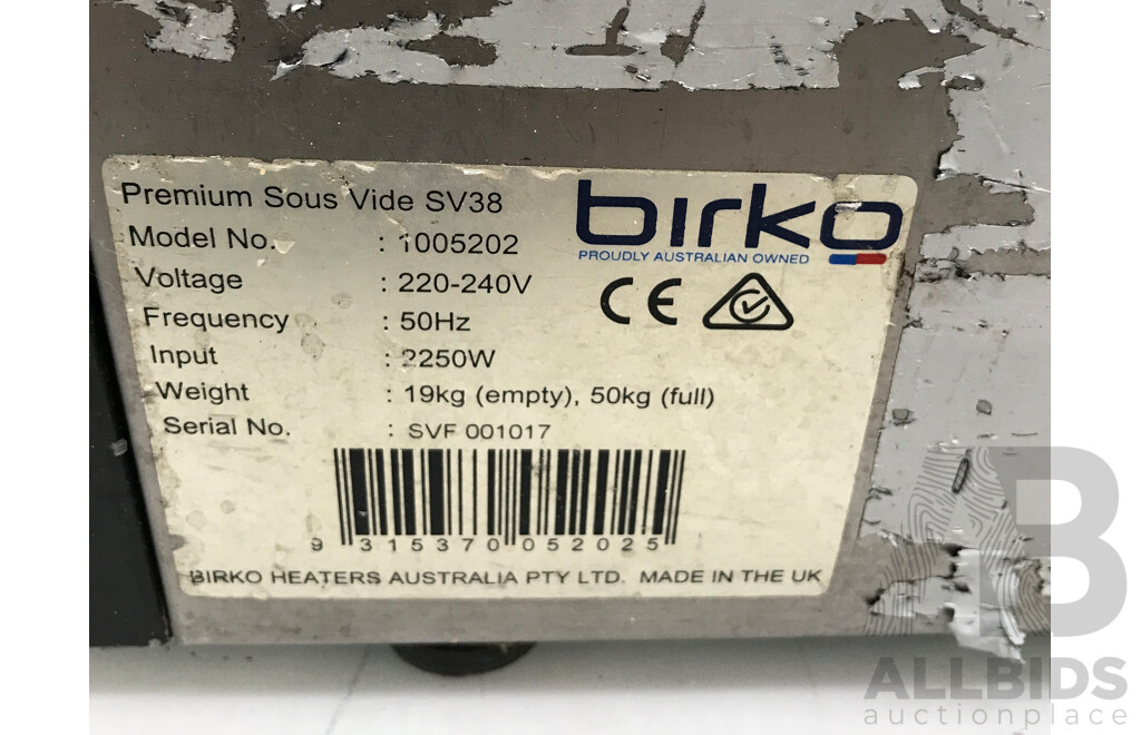 Birko 38L Premium Sous Vide
