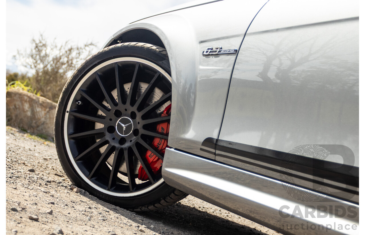 1/2012 Mercedes Benz C63 AMG Performance Package W204 MY12 2d Coupe Palladium Silver Metallic V8 6.3L
