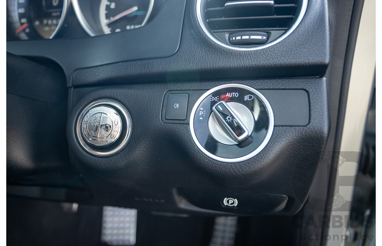 1/2012 Mercedes Benz C63 AMG Performance Package W204 MY12 2d Coupe Palladium Silver Metallic V8 6.3L