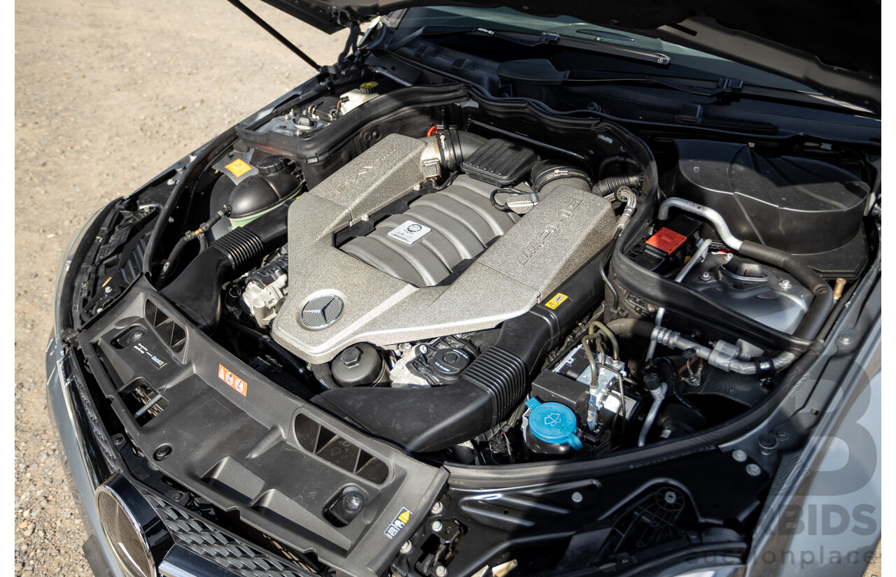 1/2012 Mercedes Benz C63 AMG Performance Package W204 MY12 2d Coupe Palladium Silver Metallic V8 6.3L