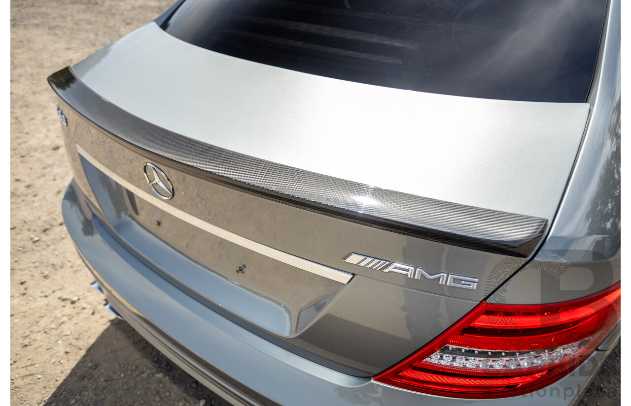 1/2012 Mercedes Benz C63 AMG Performance Package W204 MY12 2d Coupe Palladium Silver Metallic V8 6.3L