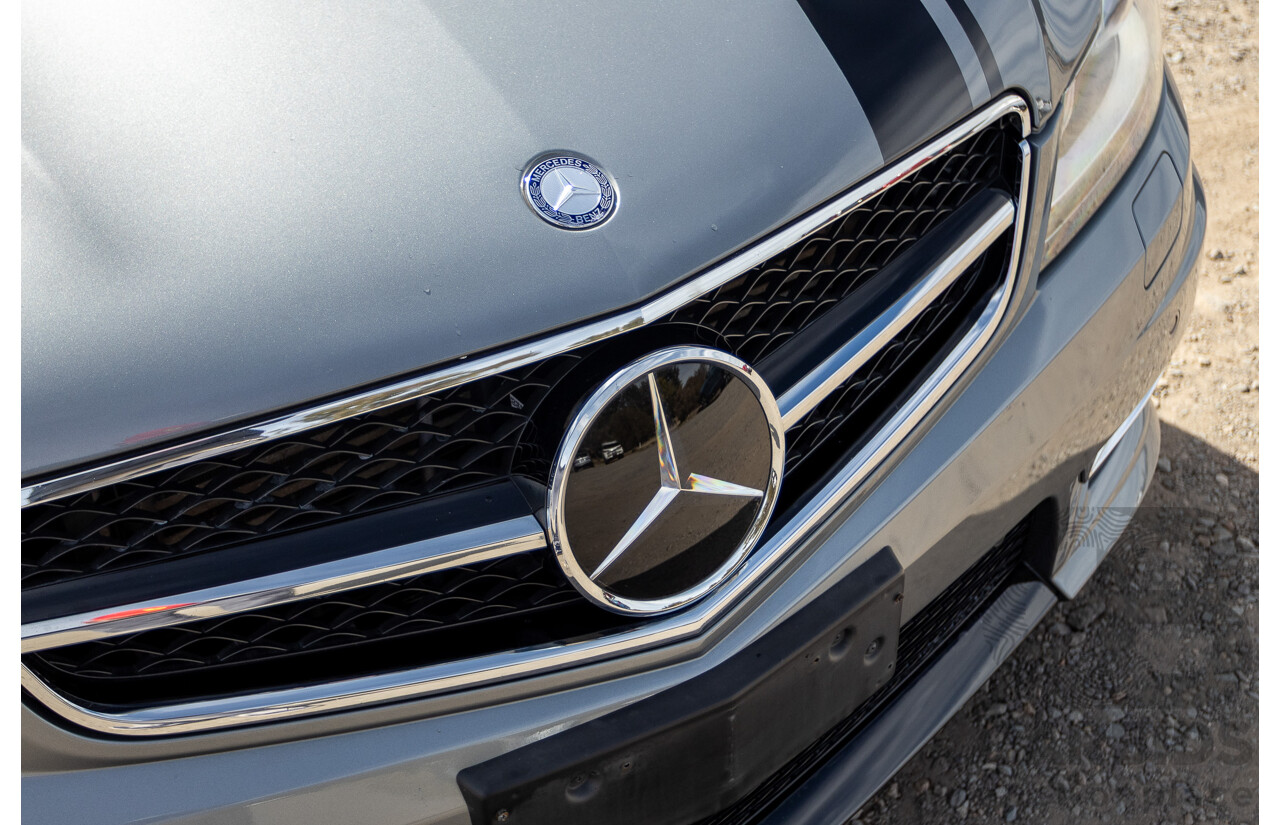 1/2012 Mercedes Benz C63 AMG Performance Package W204 MY12 2d Coupe Palladium Silver Metallic V8 6.3L