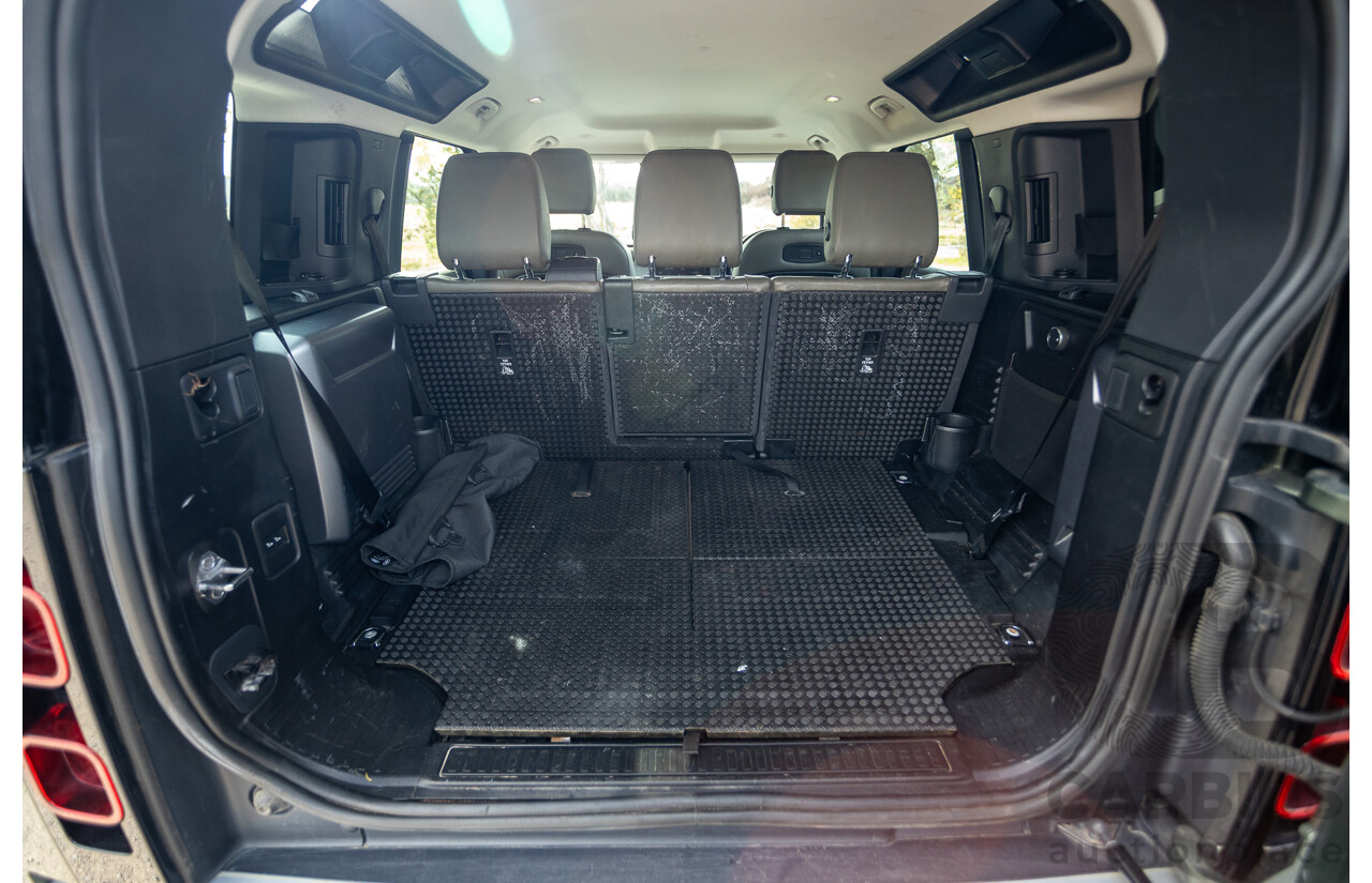 07/2020 Land Rover Defender 110 D240 S (4x4) MY20 L663 4d Wagon Pangea Green Metallic Twin Turbo Diesel 2.0L