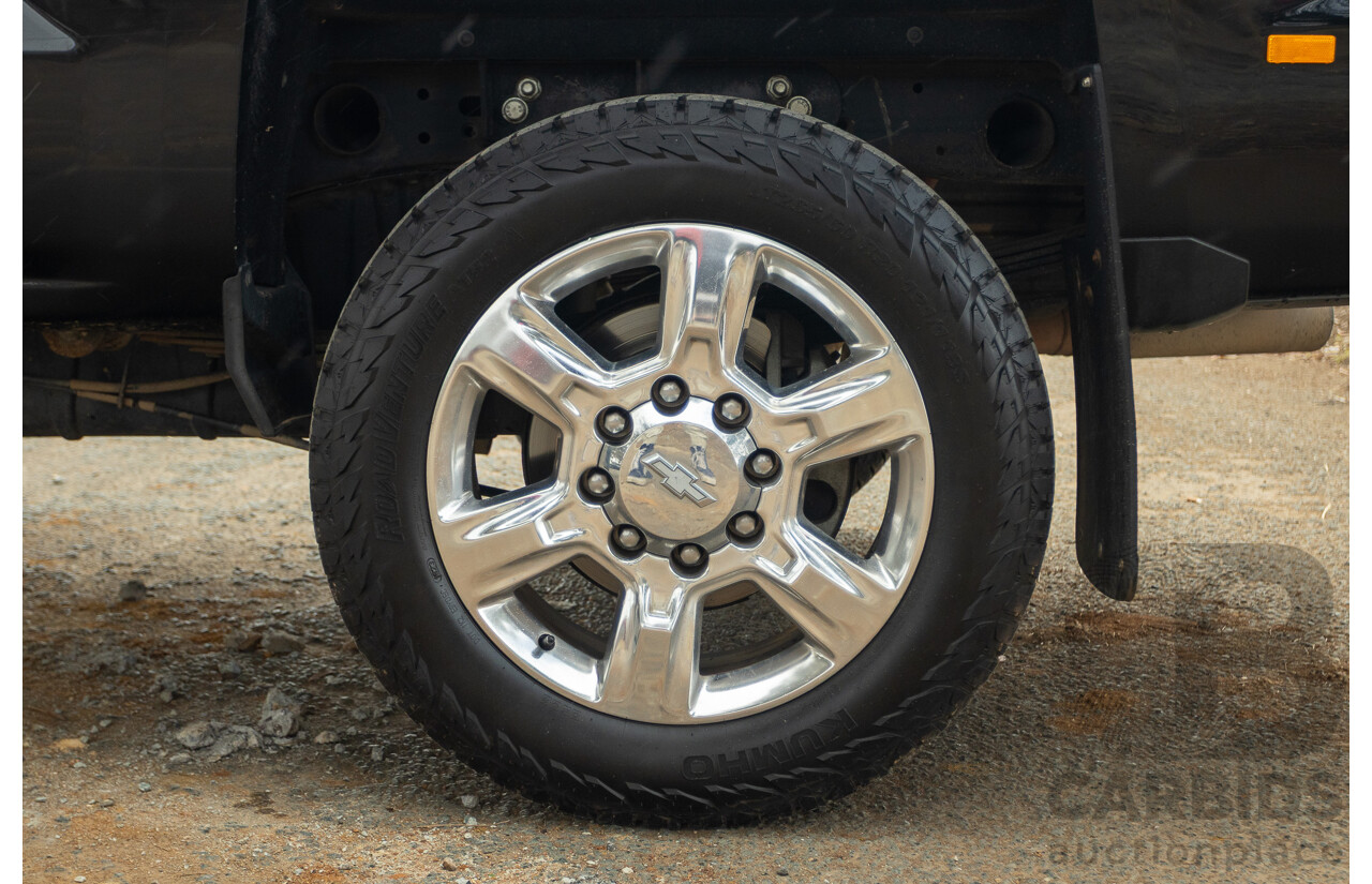 01/2020 Chevrolet Silverado 2500HD LTZ (4x4) C/K25 MY20 4d Crew Cab Black Turbo Diesel V8 6.6L