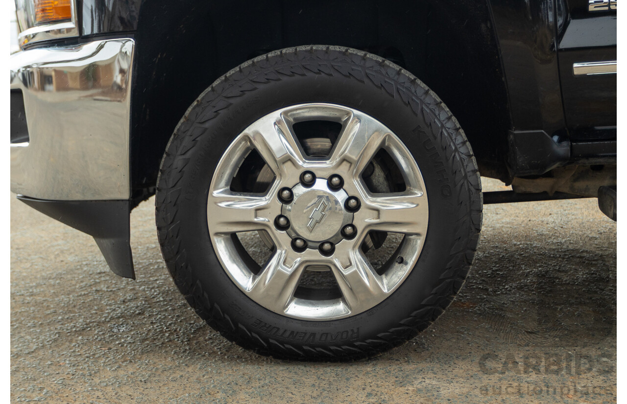 01/2020 Chevrolet Silverado 2500HD LTZ (4x4) C/K25 MY20 4d Crew Cab Black Turbo Diesel V8 6.6L