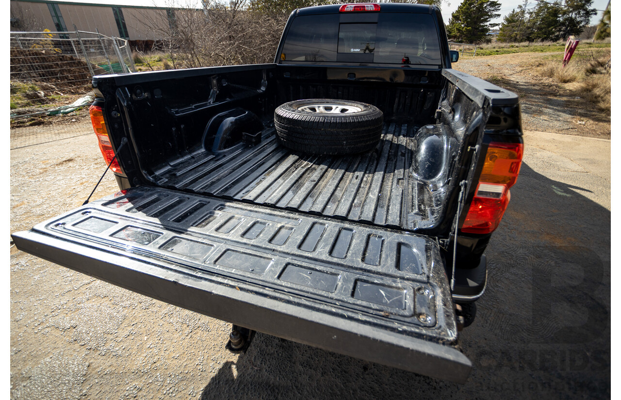 01/2020 Chevrolet Silverado 2500HD LTZ (4x4) C/K25 MY20 4d Crew Cab Black Turbo Diesel V8 6.6L