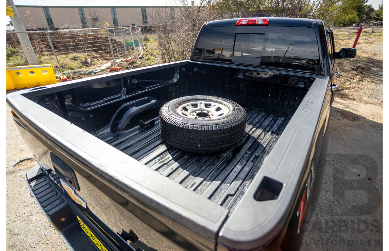 01/2020 Chevrolet Silverado 2500HD LTZ (4x4) C/K25 MY20 4d Crew Cab Black Turbo Diesel V8 6.6L