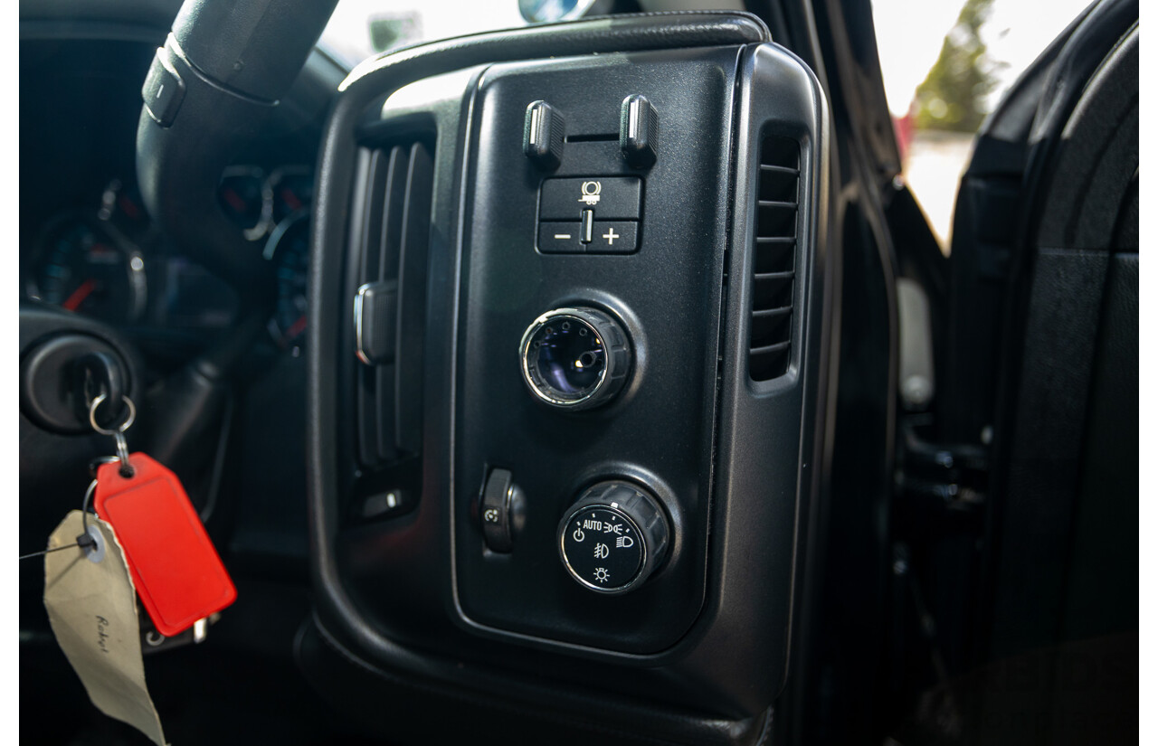 01/2020 Chevrolet Silverado 2500HD LTZ (4x4) C/K25 MY20 4d Crew Cab Black Turbo Diesel V8 6.6L