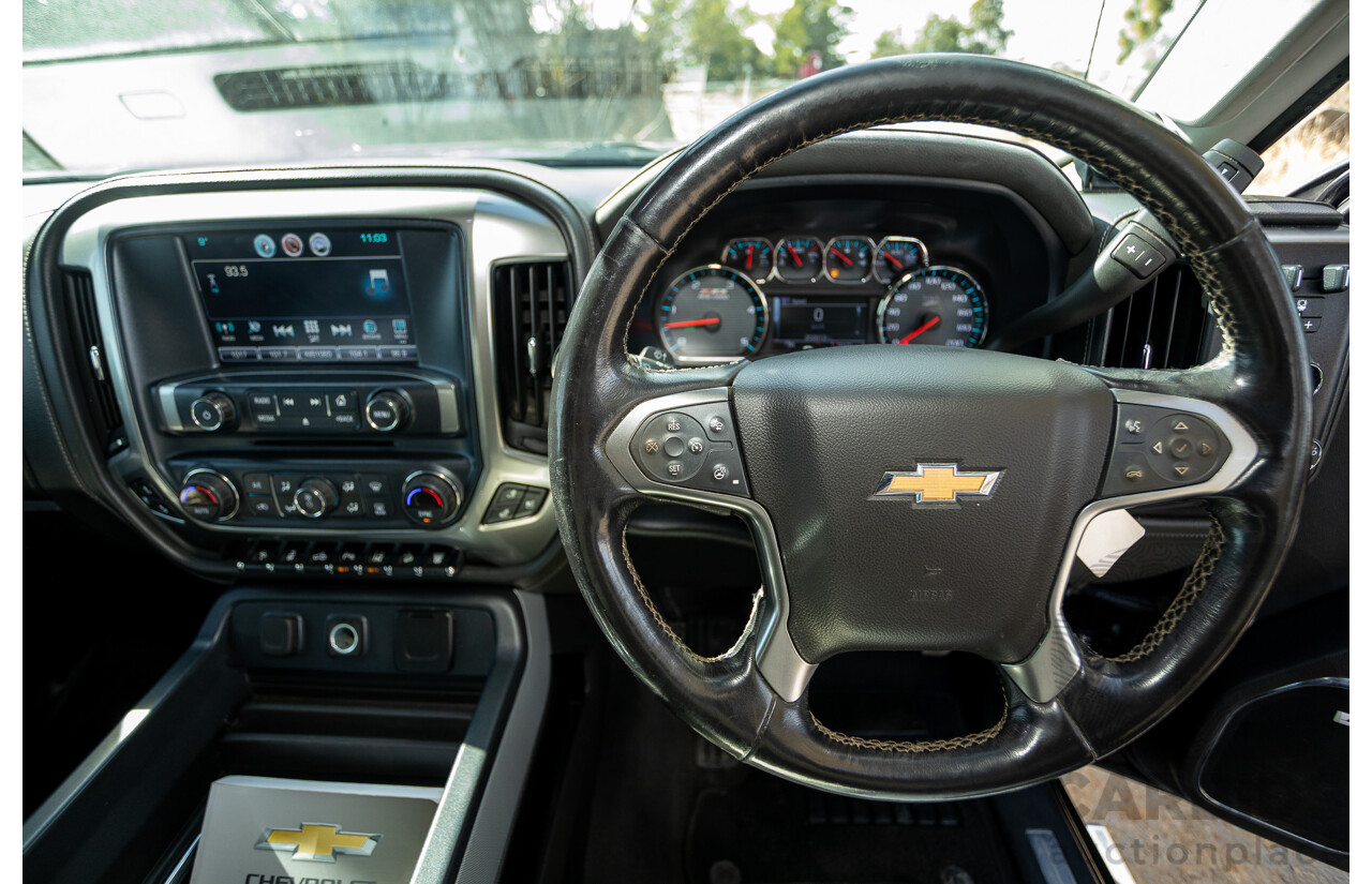 01/2020 Chevrolet Silverado 2500HD LTZ (4x4) C/K25 MY20 4d Crew Cab Black Turbo Diesel V8 6.6L