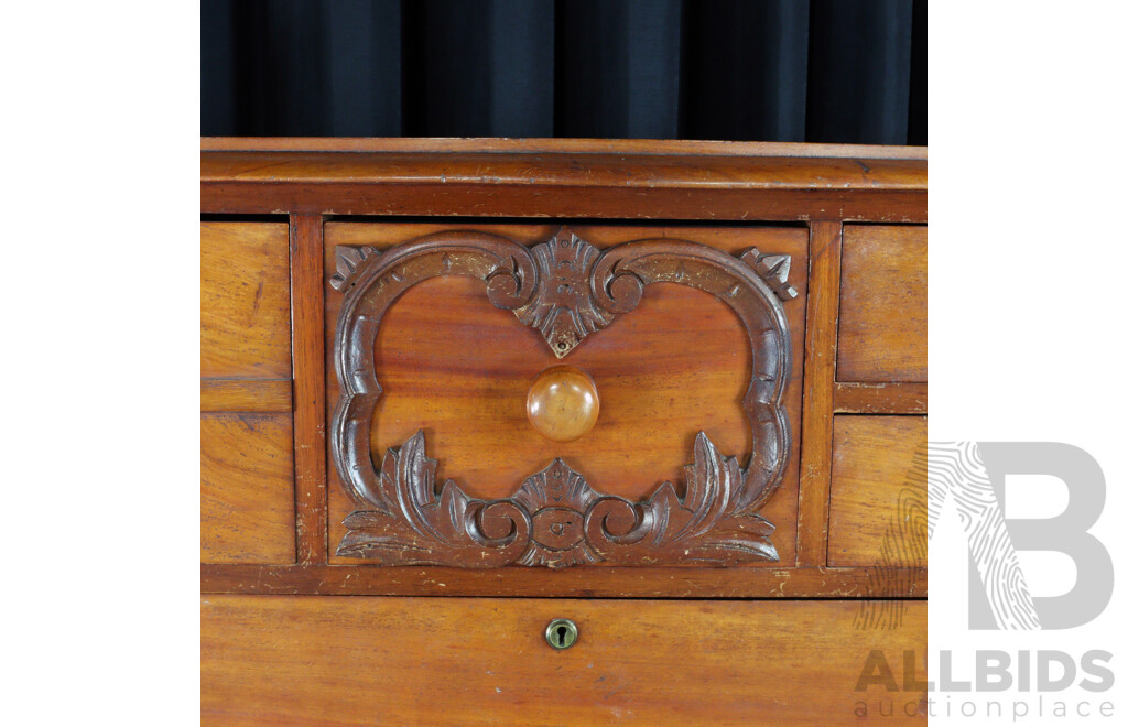 Victorian Mahogany Chest of Eight Drawers