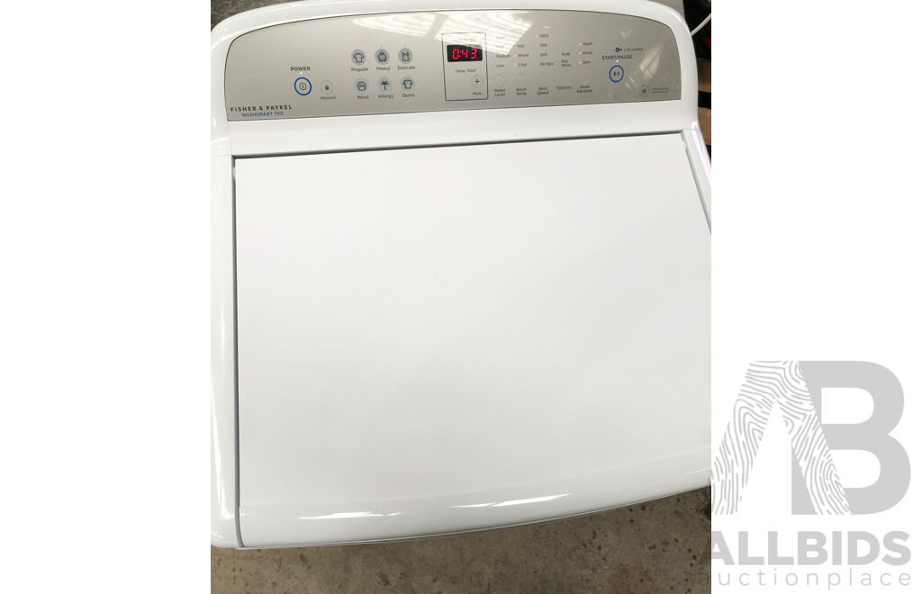 Fisher & Paykel Series 5 7kg Top Load Washing Machine