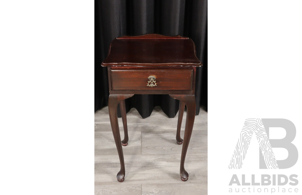 Pair of Queen Anne Style Bedsides