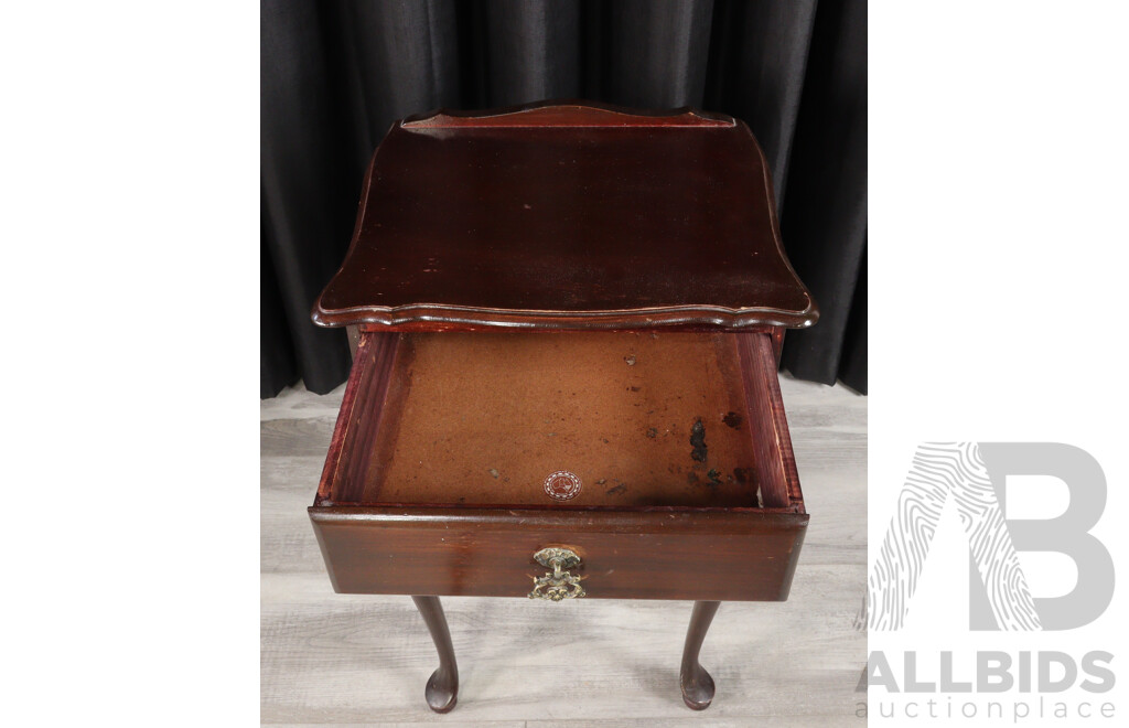 Pair of Queen Anne Style Bedsides