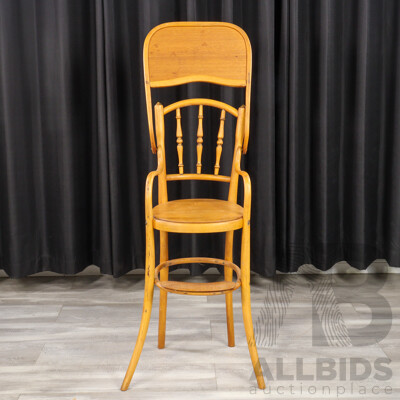 Vintage Bentwood Dolls High Chair