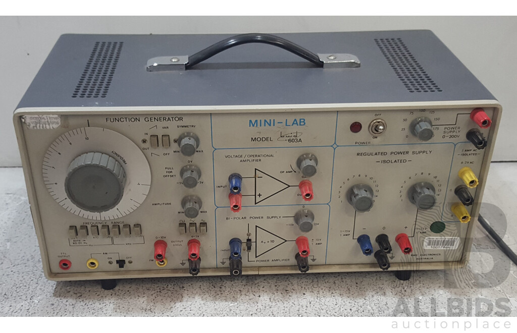 BWD (603A) Mini-Lab
