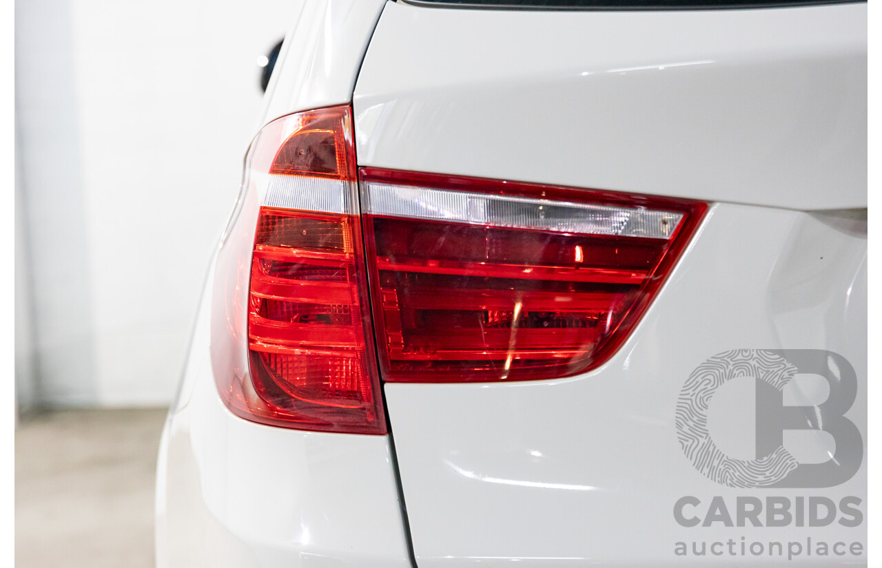 5/2015 BMW X3 xDrive 20d M Sport F25 MY15 4d Wagon Alpine White Turbo Diesel 2.0L