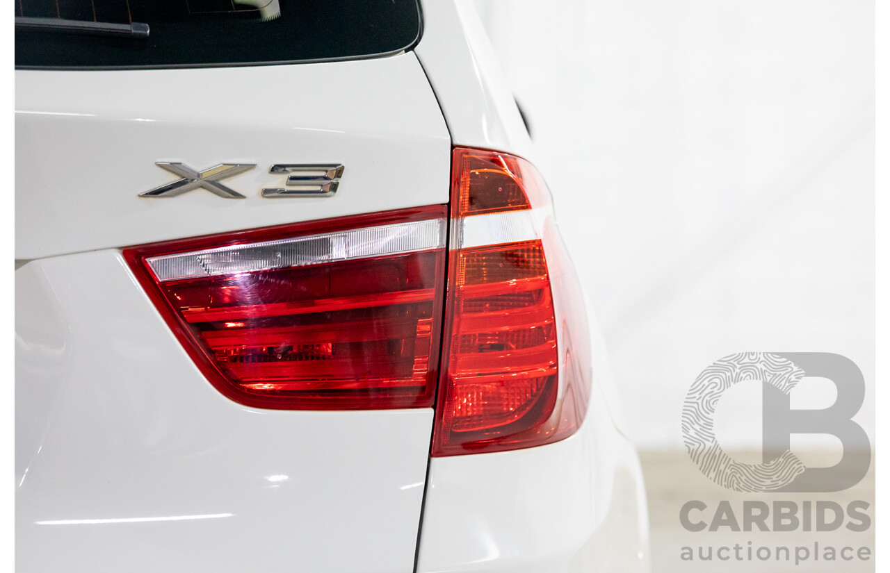 5/2015 BMW X3 xDrive 20d M Sport F25 MY15 4d Wagon Alpine White Turbo Diesel 2.0L