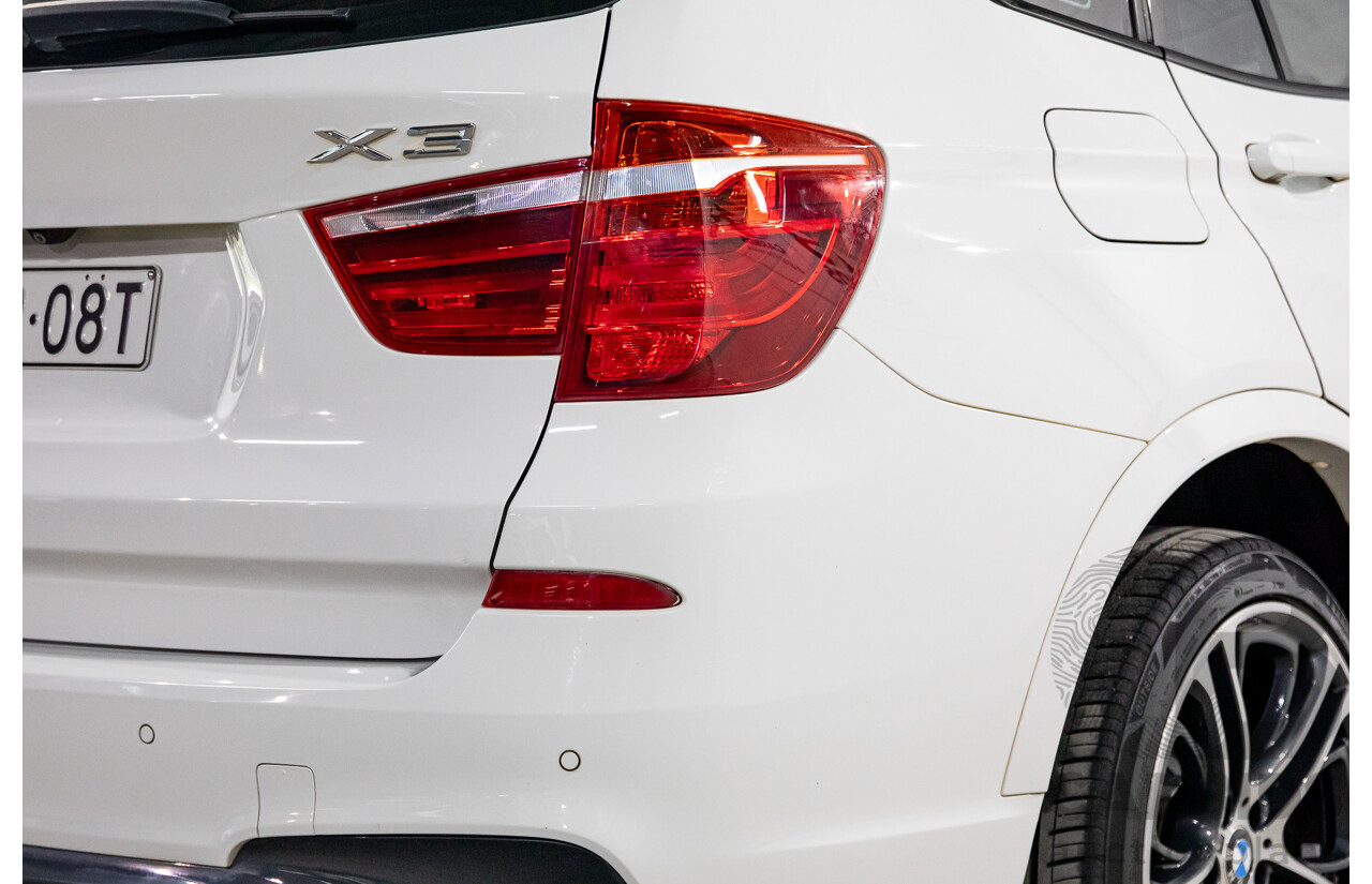 5/2015 BMW X3 xDrive 20d M Sport F25 MY15 4d Wagon Alpine White Turbo Diesel 2.0L