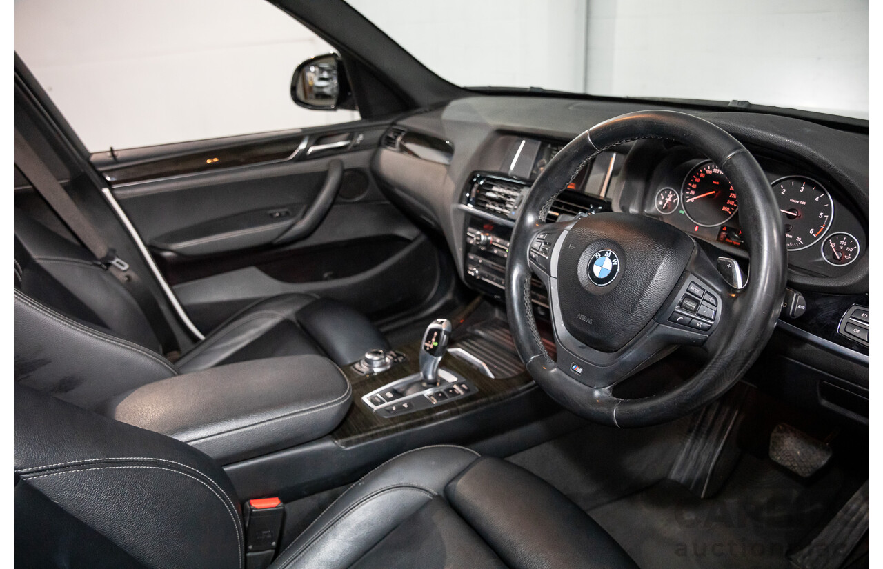 5/2015 BMW X3 xDrive 20d M Sport F25 MY15 4d Wagon Alpine White Turbo Diesel 2.0L