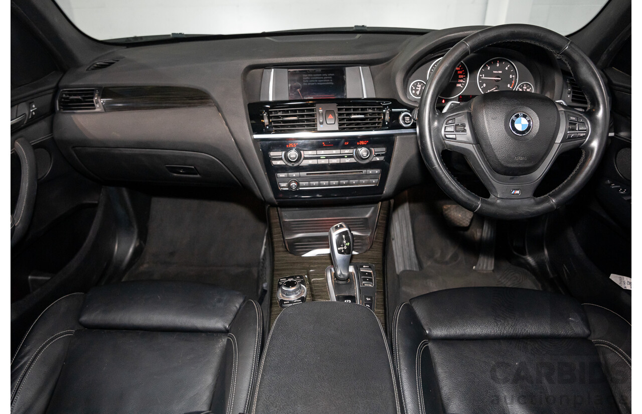 5/2015 BMW X3 xDrive 20d M Sport F25 MY15 4d Wagon Alpine White Turbo Diesel 2.0L