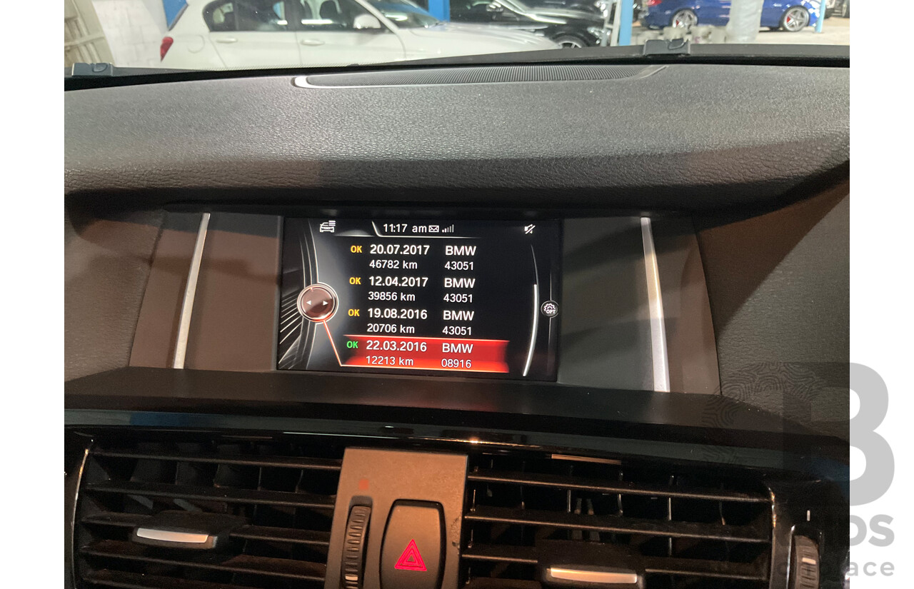 5/2015 BMW X3 xDrive 20d M Sport F25 MY15 4d Wagon Alpine White Turbo Diesel 2.0L