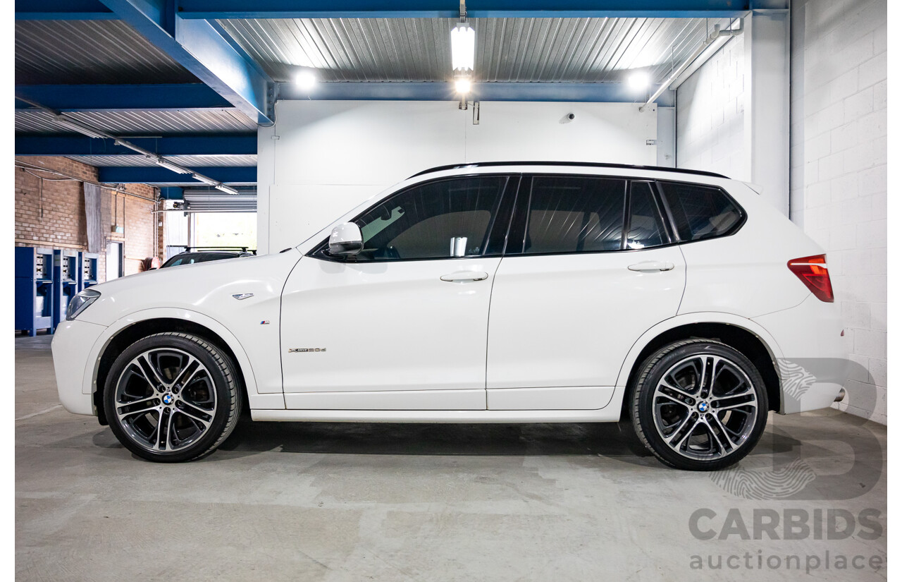 5/2015 BMW X3 xDrive 20d M Sport F25 MY15 4d Wagon Alpine White Turbo Diesel 2.0L