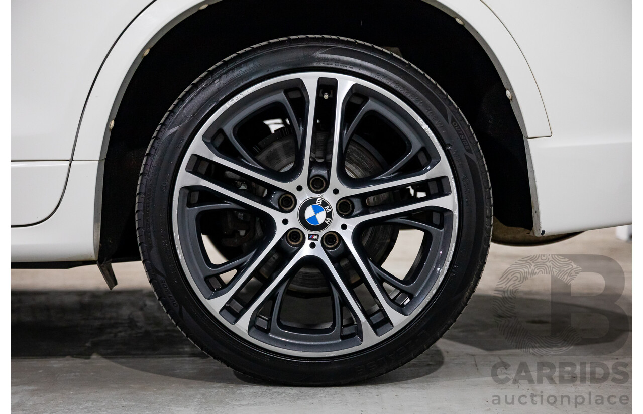 5/2015 BMW X3 xDrive 20d M Sport F25 MY15 4d Wagon Alpine White Turbo Diesel 2.0L