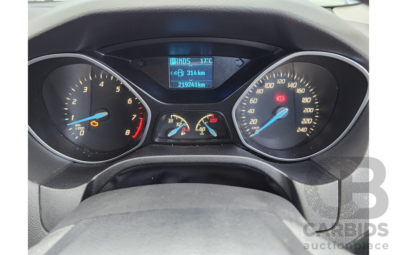 2/2013 Ford Focus Trend LW MK2 5d Hatchback White 2.0L