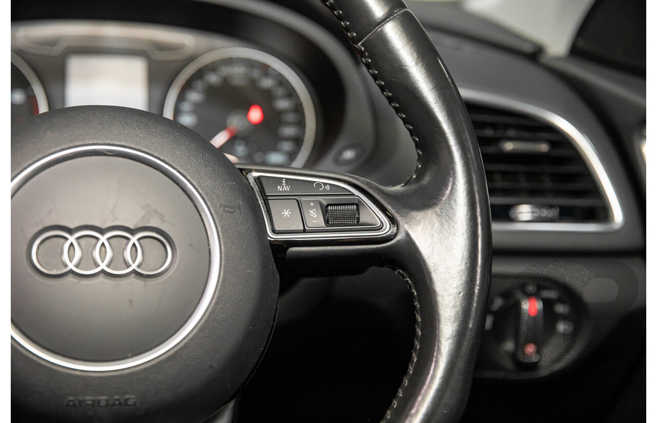 01/2017 Audi Q3 2.0 TFSI Quattro Sport (132kW AWD) 8U MY17 4d Wagon Monsoon Grey Metallic Turbo 2.0L