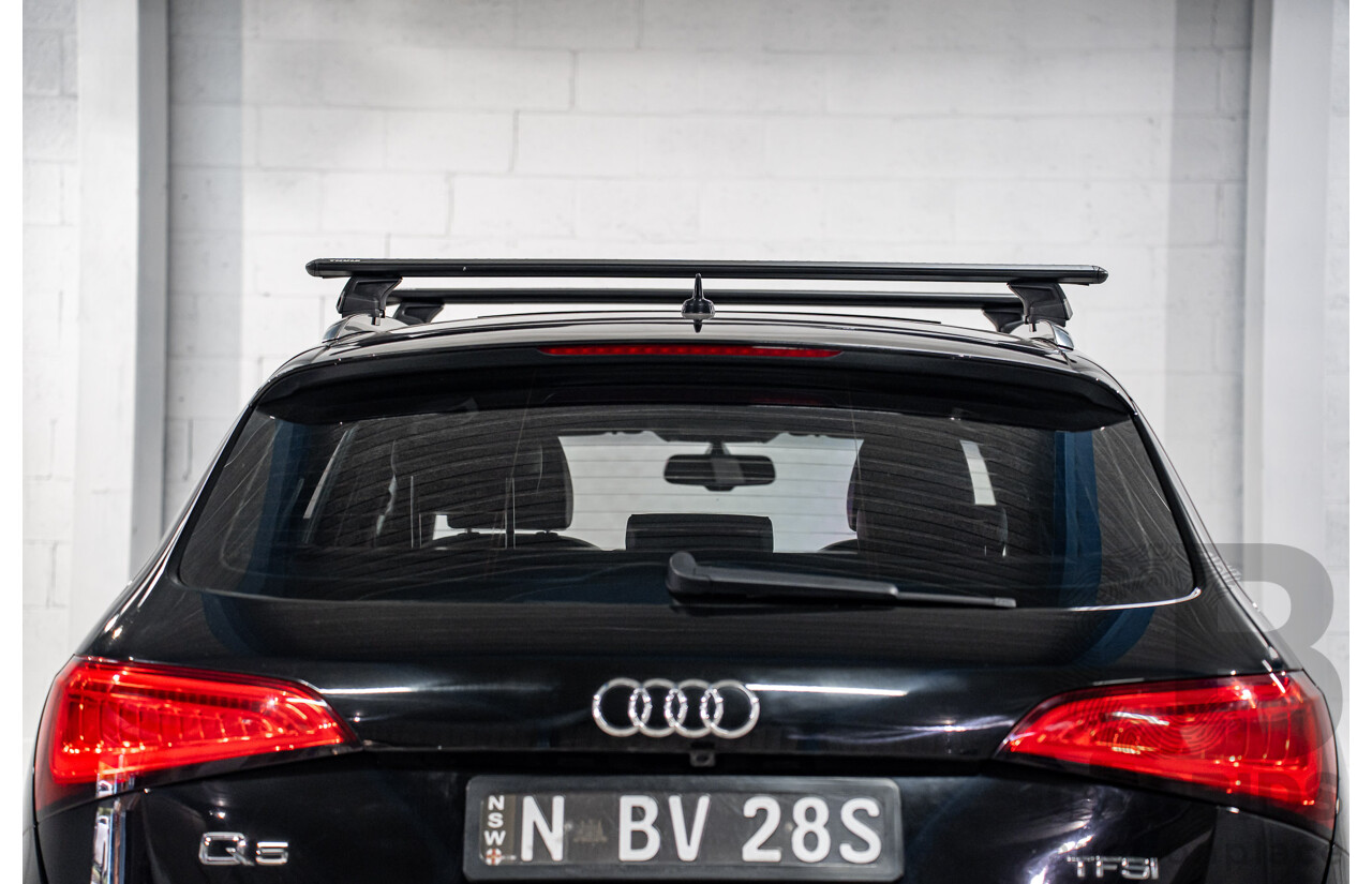 08/2016 Audi Q5 2.0 TDI Quattro (AWD) 8R MY17 4d Wagon Mythos Black Metallic Turbo Diesel 2.0L