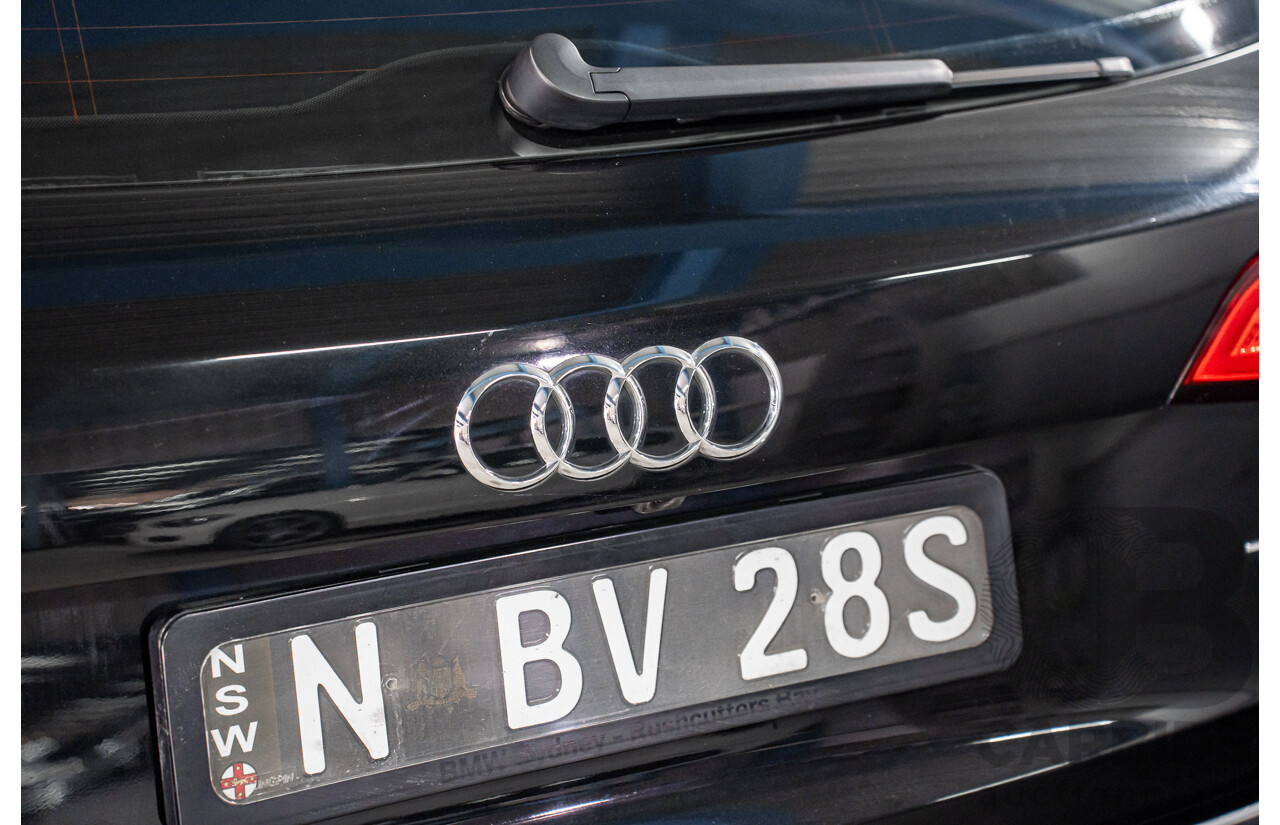 08/2016 Audi Q5 2.0 TDI Quattro (AWD) 8R MY17 4d Wagon Mythos Black Metallic Turbo Diesel 2.0L