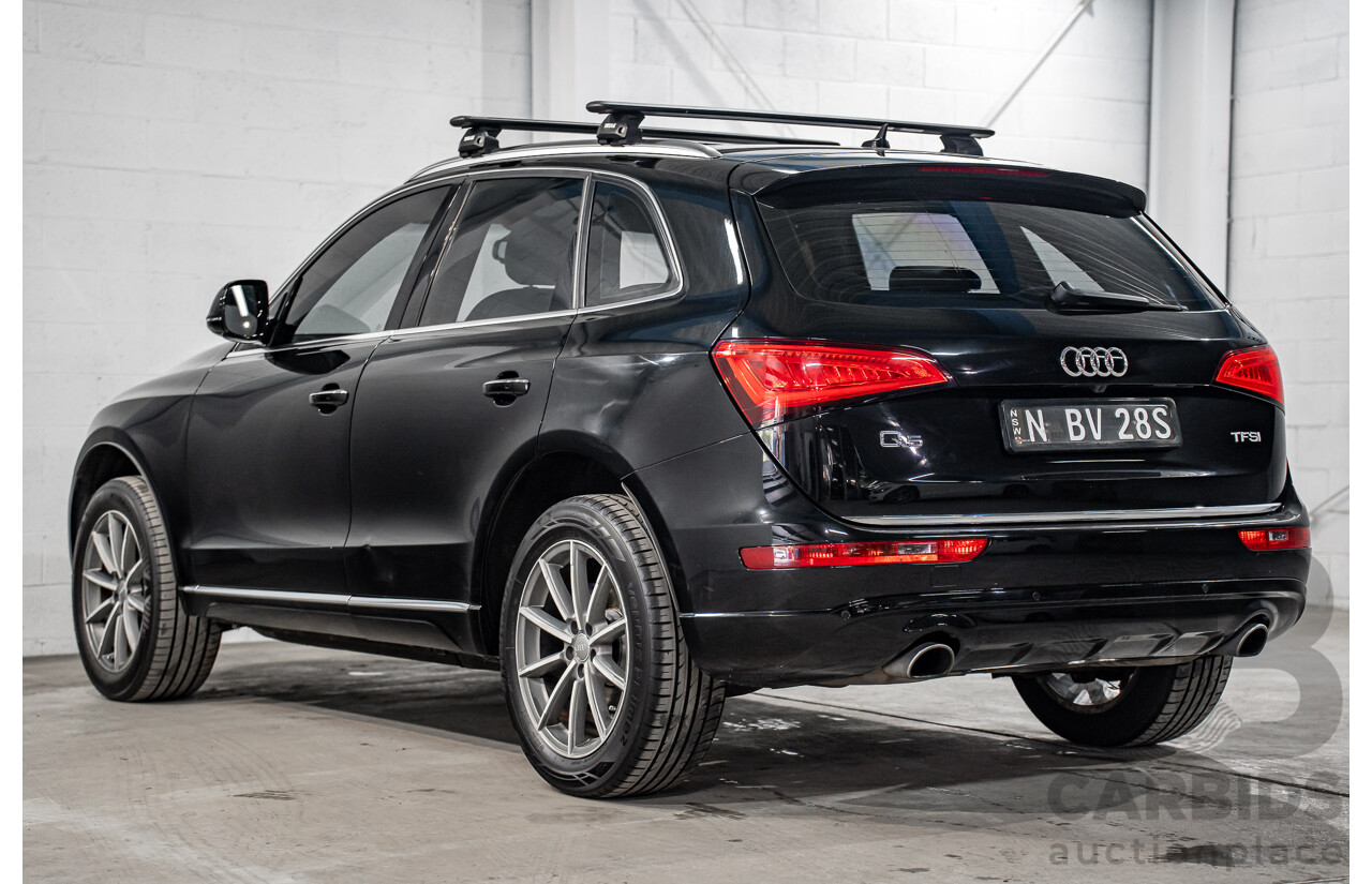 08/2016 Audi Q5 2.0 TDI Quattro (AWD) 8R MY17 4d Wagon Mythos Black Metallic Turbo Diesel 2.0L