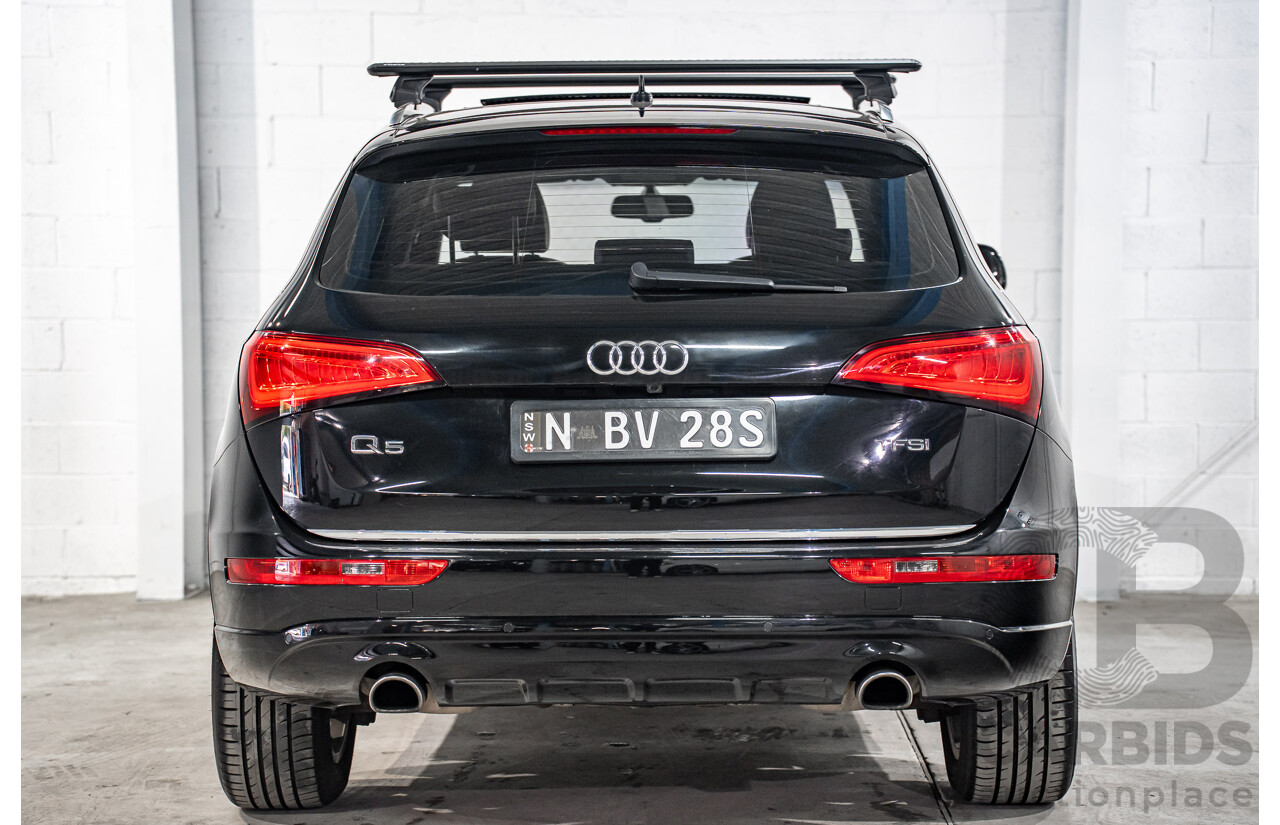 08/2016 Audi Q5 2.0 TDI Quattro (AWD) 8R MY17 4d Wagon Mythos Black Metallic Turbo Diesel 2.0L