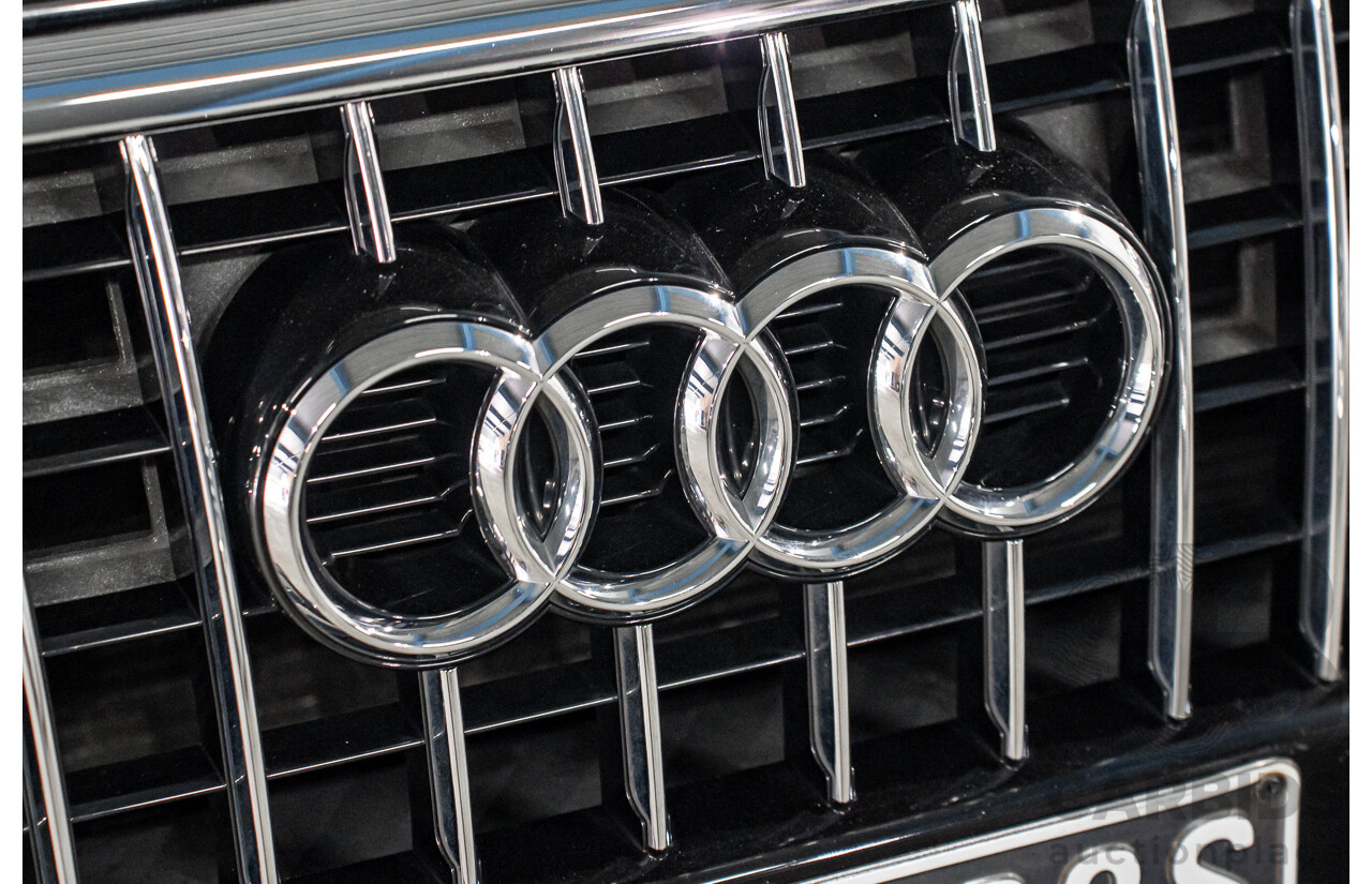08/2016 Audi Q5 2.0 TDI Quattro (AWD) 8R MY17 4d Wagon Mythos Black Metallic Turbo Diesel 2.0L