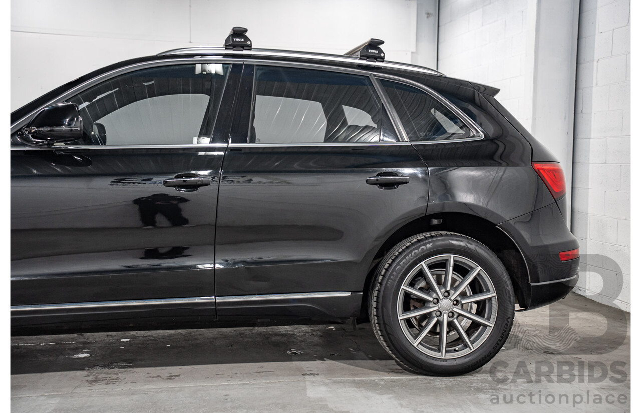 08/2016 Audi Q5 2.0 TDI Quattro (AWD) 8R MY17 4d Wagon Mythos Black Metallic Turbo Diesel 2.0L