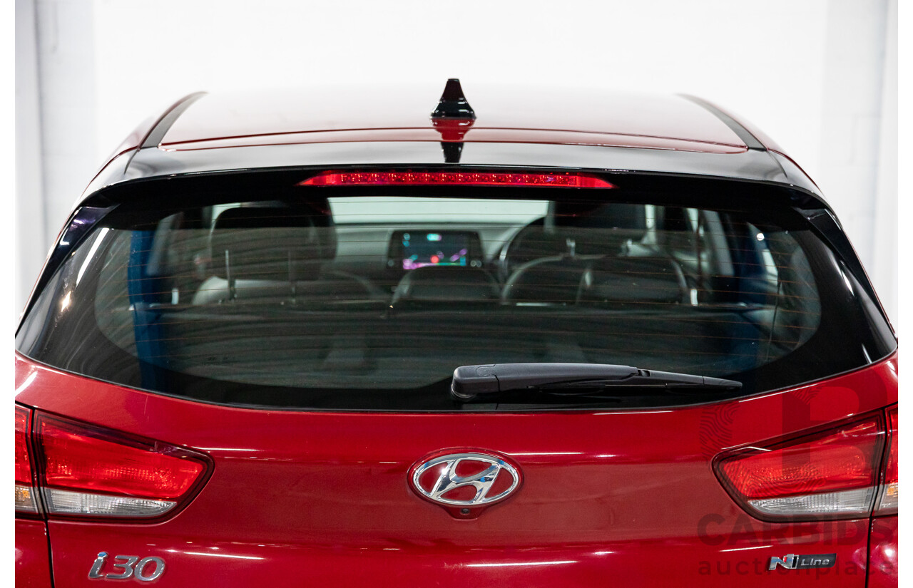 04/2020 Hyundai i30 Active (FWD) PD2 MY20 4d Hatchback Fiery Red Mica 2.0L