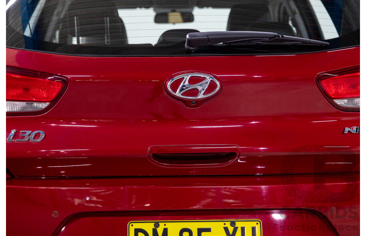 04/2020 Hyundai i30 Active (FWD) PD2 MY20 4d Hatchback Fiery Red Mica 2.0L