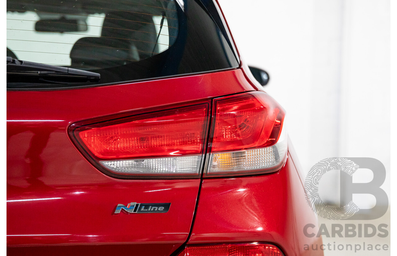 04/2020 Hyundai i30 Active (FWD) PD2 MY20 4d Hatchback Fiery Red Mica 2.0L