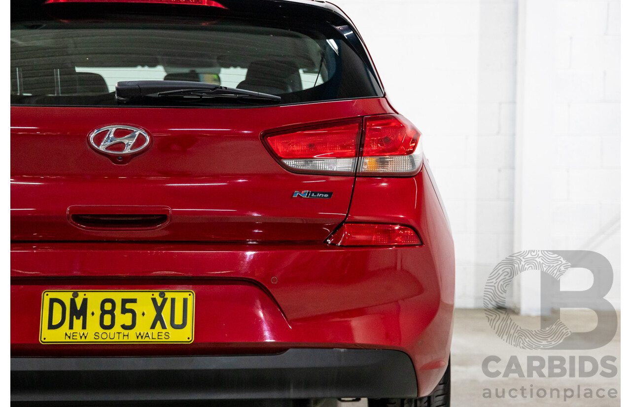 04/2020 Hyundai i30 Active (FWD) PD2 MY20 4d Hatchback Fiery Red Mica 2.0L