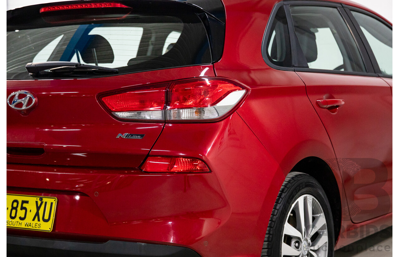 04/2020 Hyundai i30 Active (FWD) PD2 MY20 4d Hatchback Fiery Red Mica 2.0L