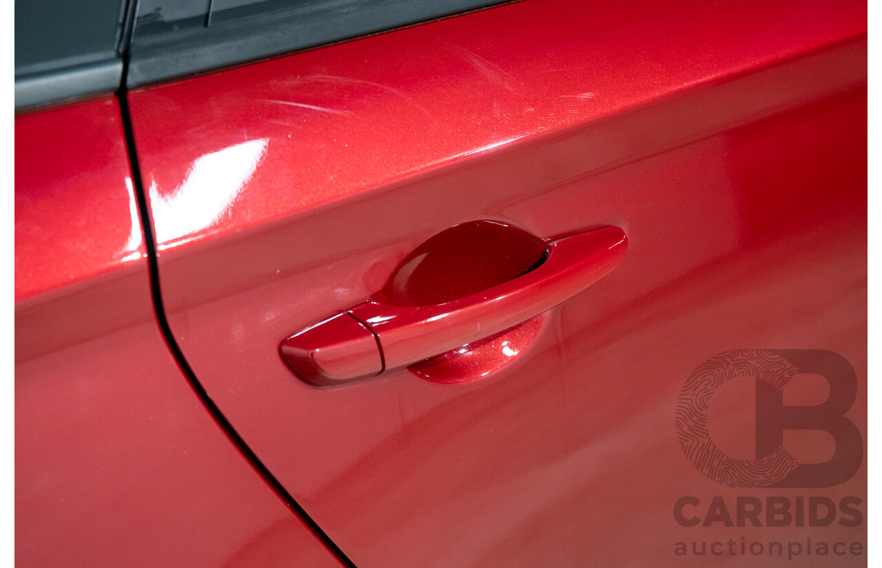 04/2020 Hyundai i30 Active (FWD) PD2 MY20 4d Hatchback Fiery Red Mica 2.0L