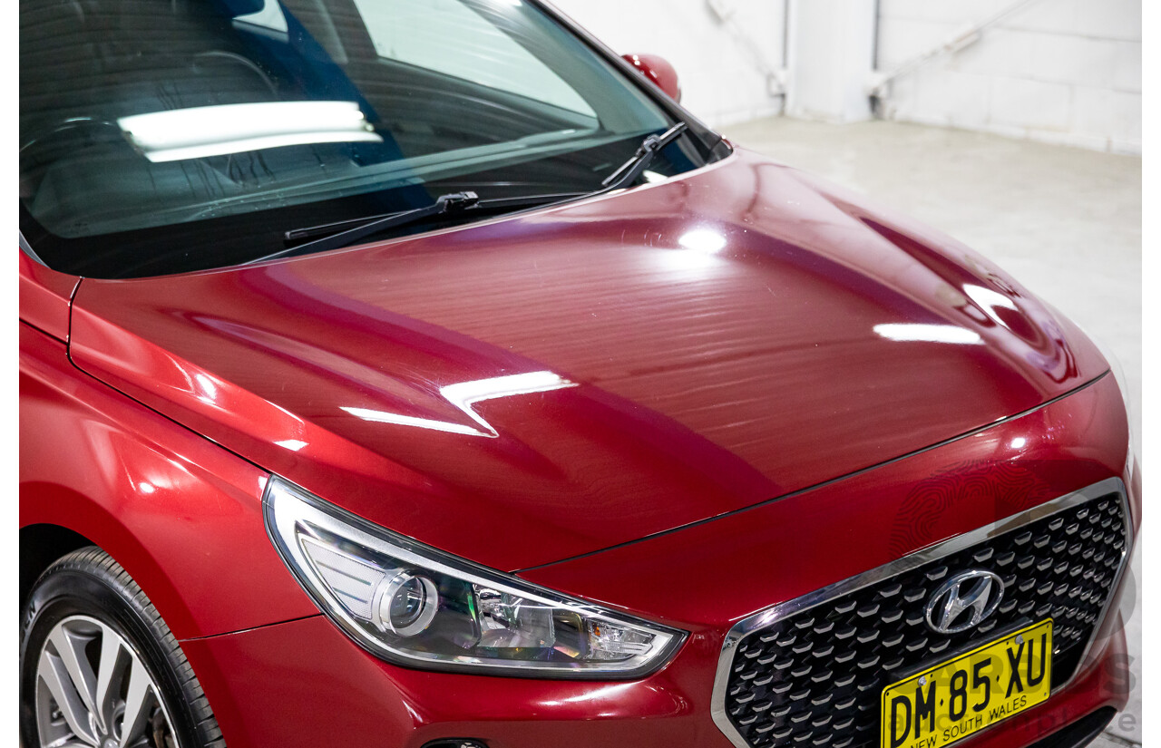 04/2020 Hyundai i30 Active (FWD) PD2 MY20 4d Hatchback Fiery Red Mica 2.0L