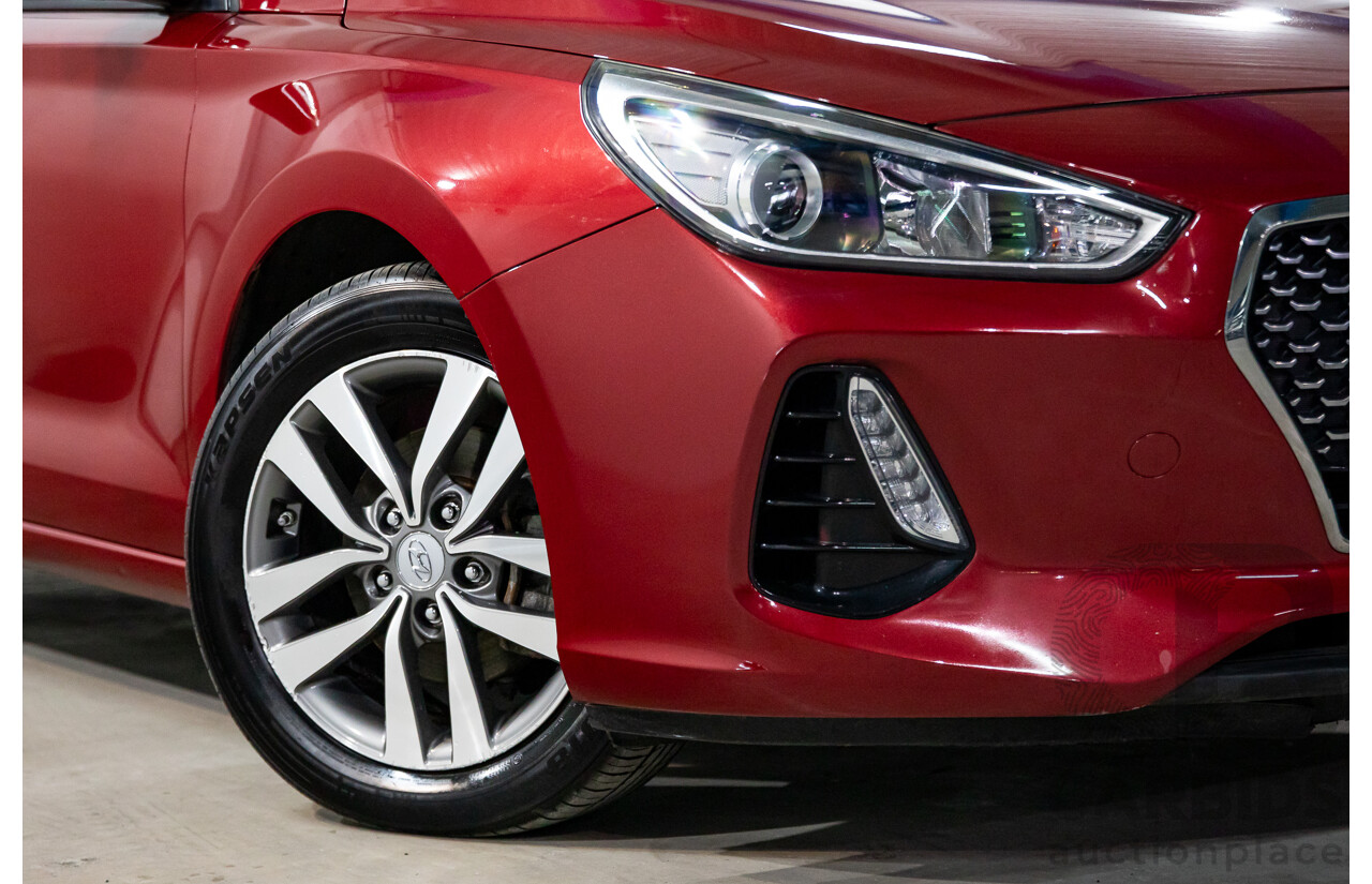 04/2020 Hyundai i30 Active (FWD) PD2 MY20 4d Hatchback Fiery Red Mica 2.0L