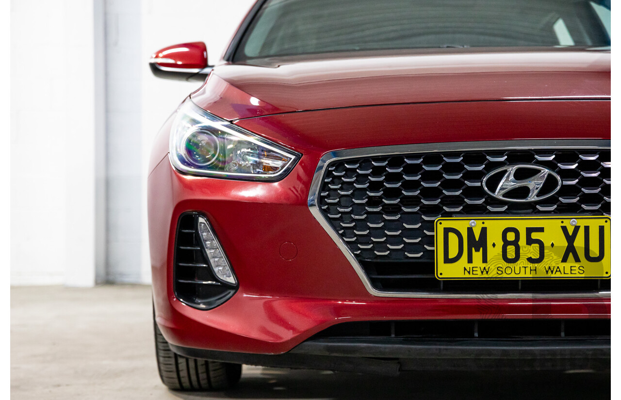 04/2020 Hyundai i30 Active (FWD) PD2 MY20 4d Hatchback Fiery Red Mica 2.0L