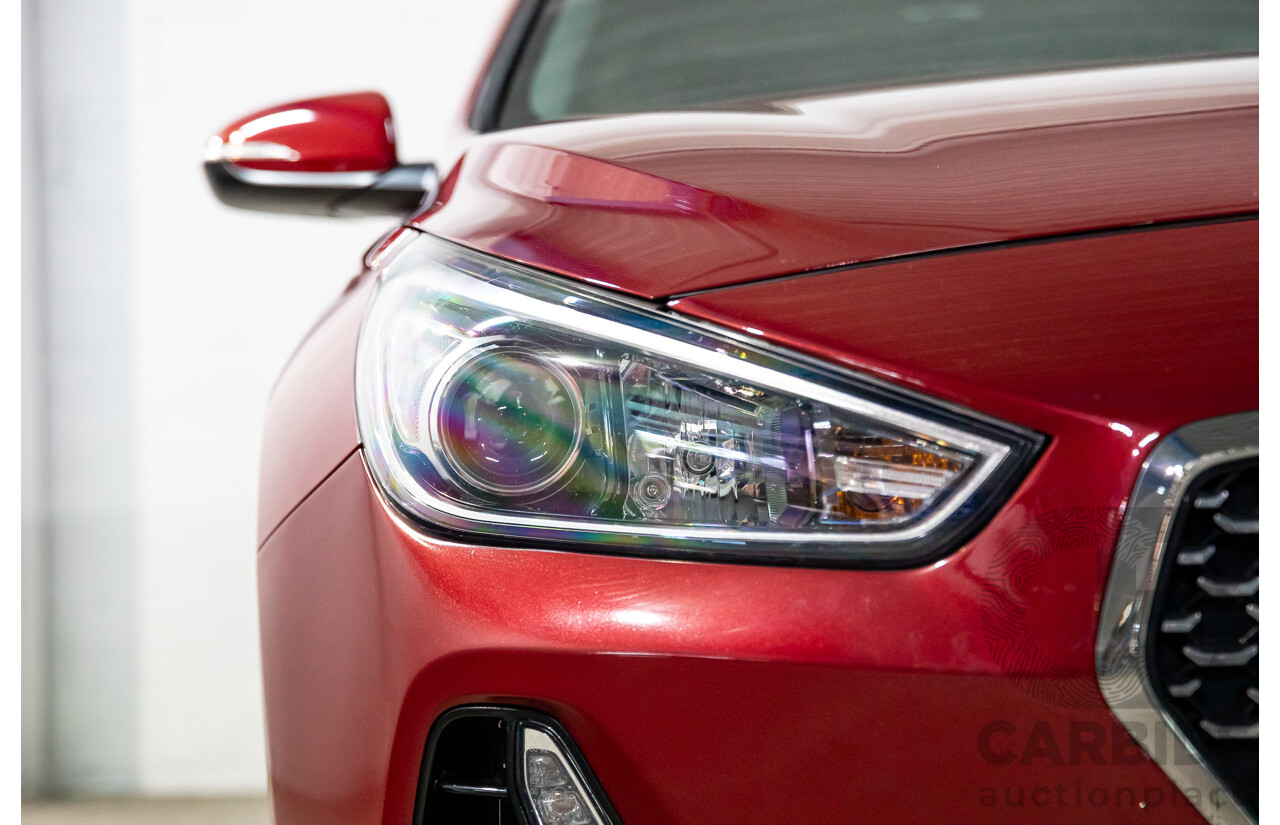 04/2020 Hyundai i30 Active (FWD) PD2 MY20 4d Hatchback Fiery Red Mica 2.0L