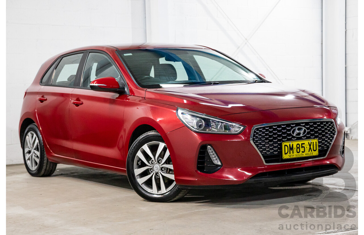 04/2020 Hyundai i30 Active (FWD) PD2 MY20 4d Hatchback Fiery Red Mica 2.0L