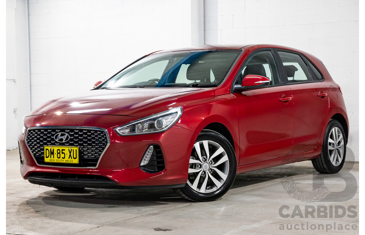 04/2020 Hyundai i30 Active (FWD) PD2 MY20 4d Hatchback Fiery Red Mica 2.0L